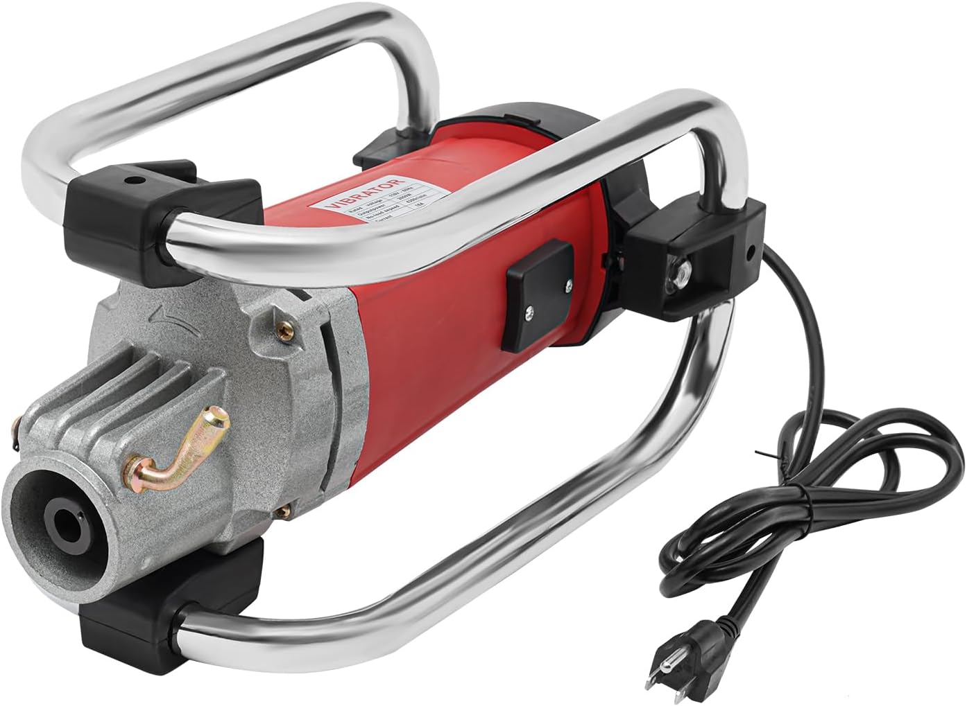 Electric Concrete Vibrator, 2000W 4300rpm Handheld Insertion Concrete Vibrating Tool with 13FT Vibrating Shaft, Portable Pencil Cement Vibrarator for Industrial Concrete Construction
