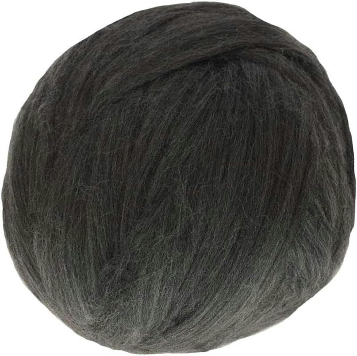 1000 g, 2,2 Pfund/Knäuel, superdickes Garn, Dickes Roving-Garn, Hand-/Arm-Strickgarn, Überwurf- und Deckengarn, dekoratives Garn für die Heimwand, Dickes Garn, dunkelgrau