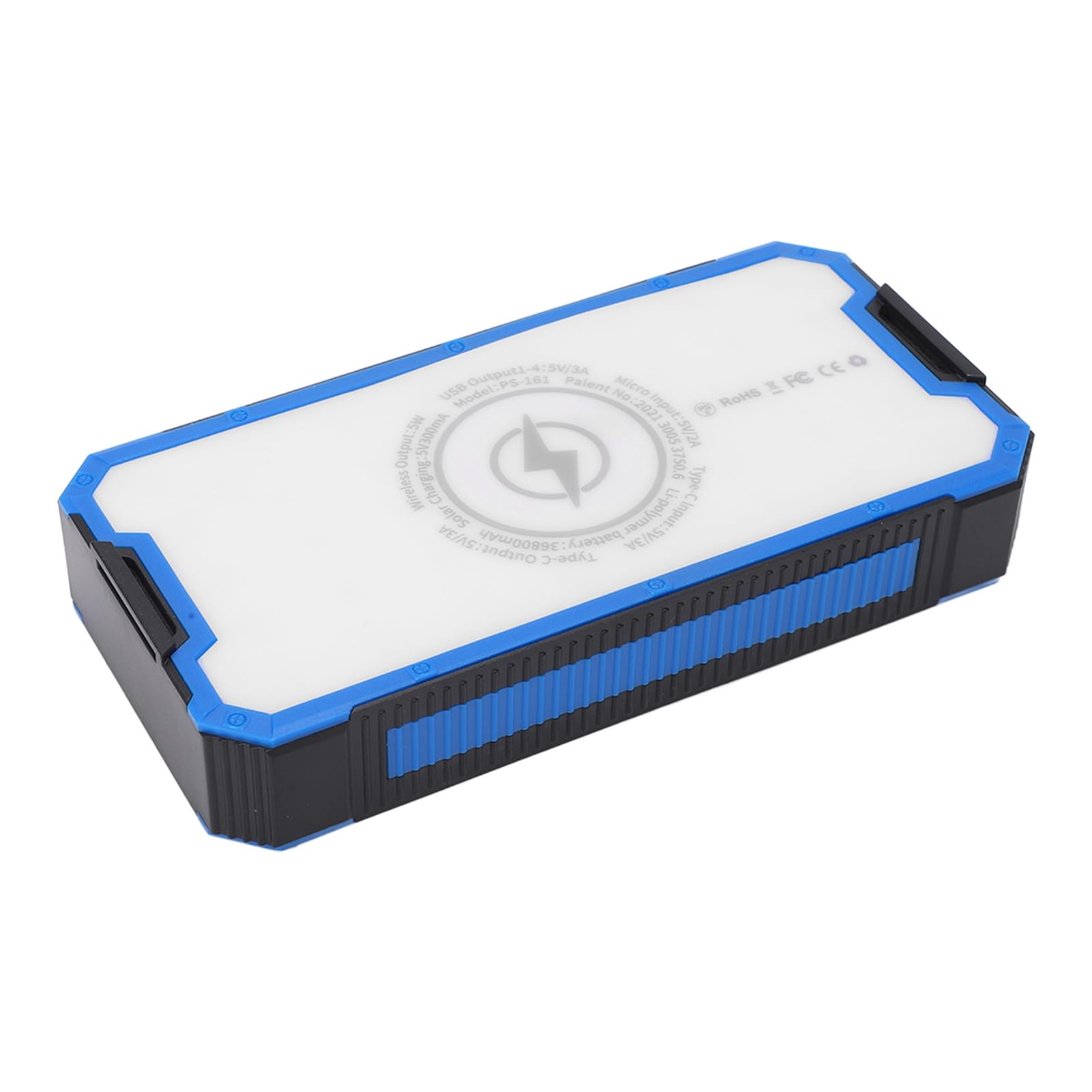 Cuifati Chargeur Solaire 36800mAh Batterie Externe avec 4 Sorties USB