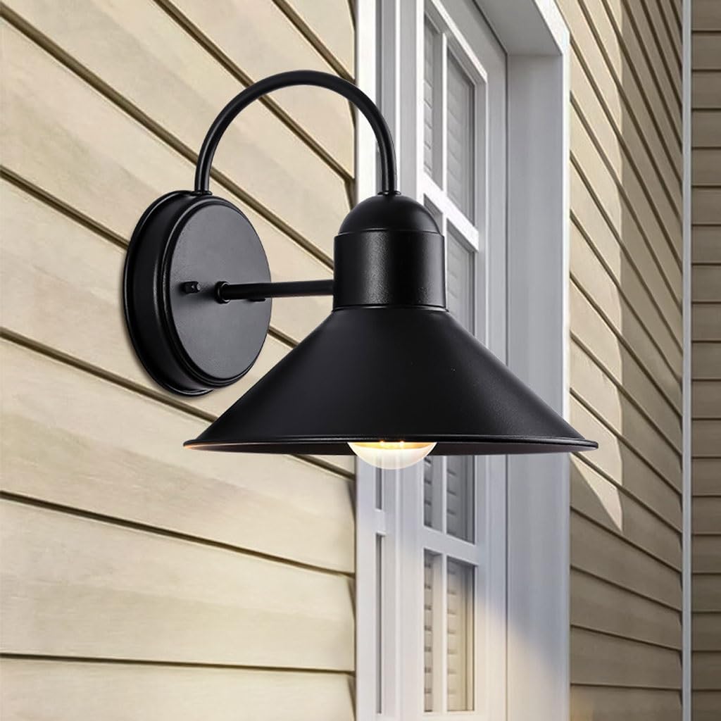 Applique Murale Exterieur Applique extérieure Lampe de Grange Lampe de Jardin étanche Lampe de Porte de Villa Balcon Couloir Lampe d'allée Luminaire Exterieur
