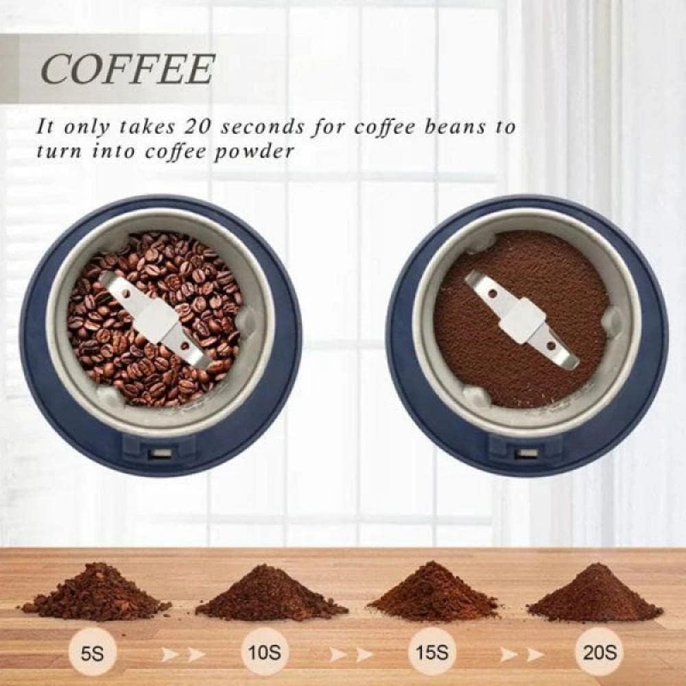 Grinding time guide for coffee beans