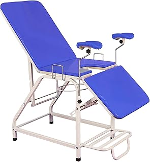 HSRG Gynecological Examination Bed, Portable Folding Gynecological Flushing Bed, Outpatient Medical Gynecological Bed Examination Chair, Delivery Surgery Bed, for Hospital, Clinic, Beauty Salon
