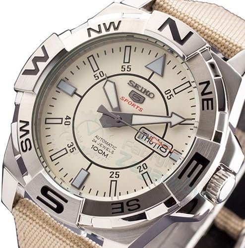 Seiko 5 Sports Automatic 24 Jewels SRPA67 SRPA67K1 SRPA67K Men's Watch 1 -  CityWatches.co.nz