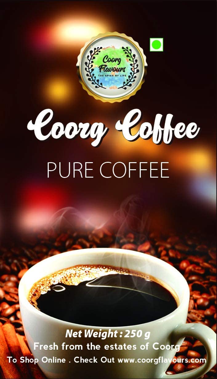 Pure coffee powder 100% pure from the rich estates of coorg