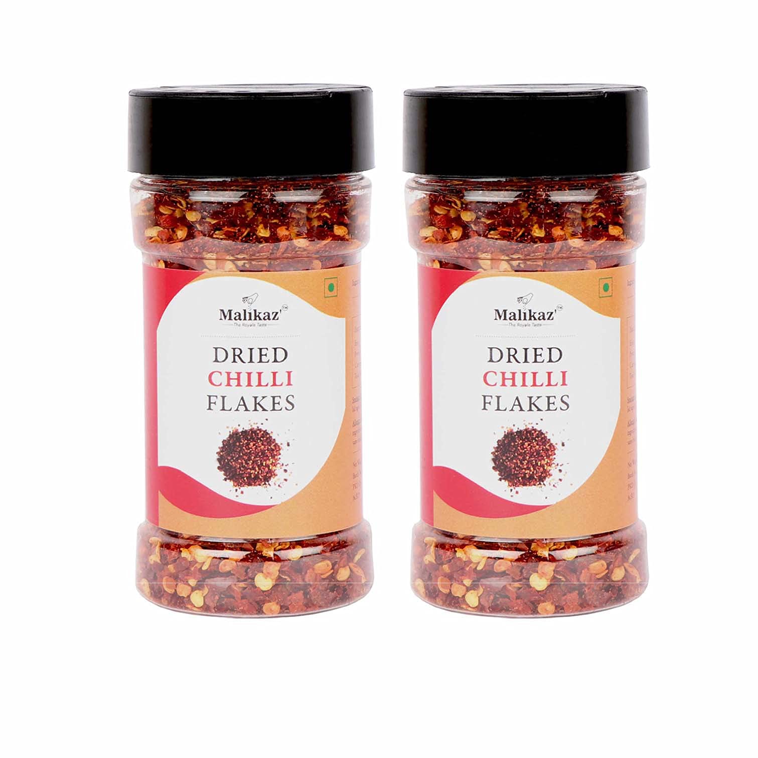Malikaz The Royale Taste Dried Chilli Flakes Jar, 2 x 50 g (B08WSYN3CX) Amazon Price History, Amazon Price Tracker