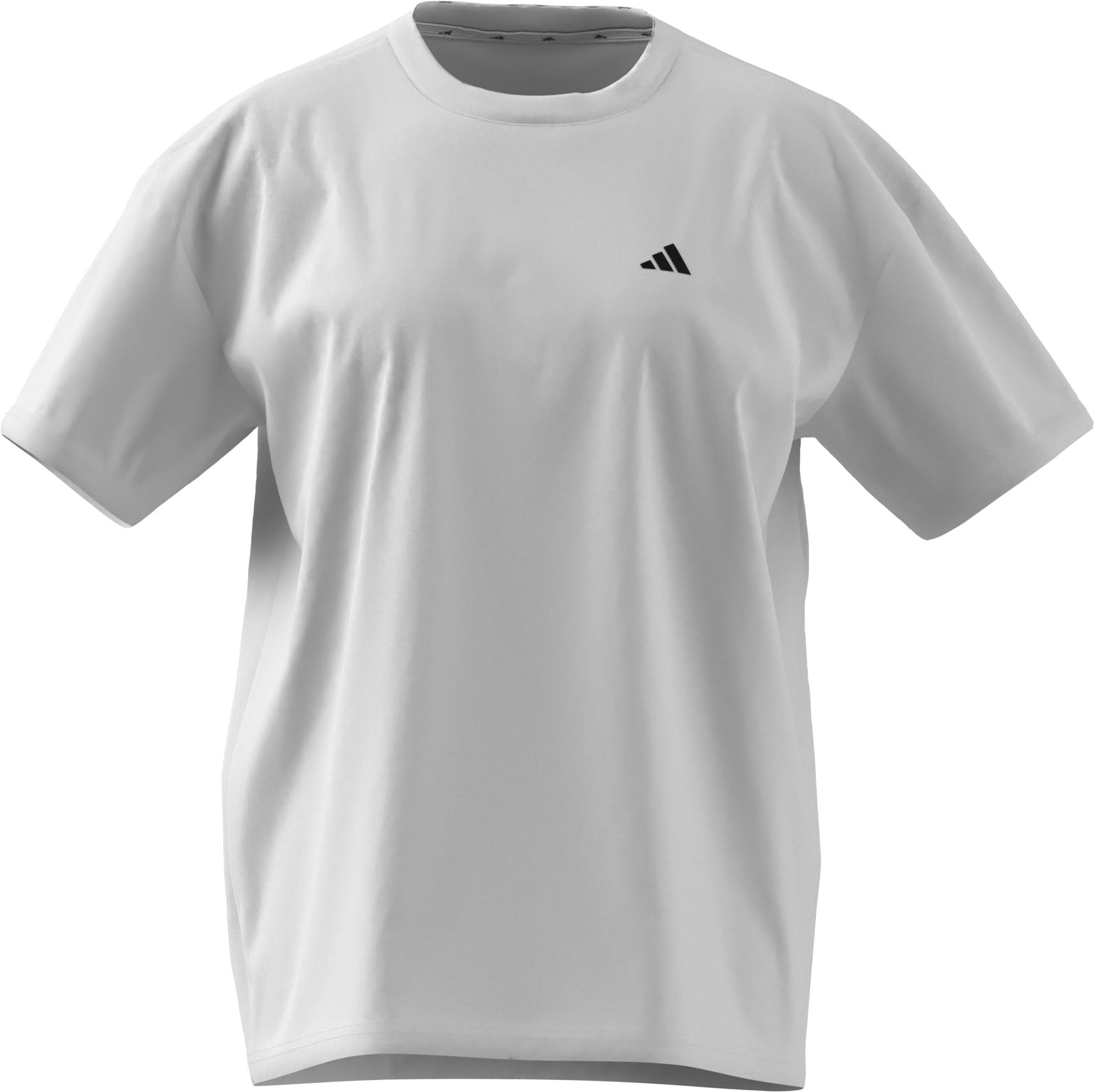 adidas Women's Training Power Essentials T-Shirt, White, Size L, Women