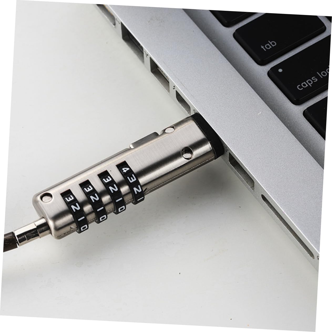 Angoily USB Lock Security Lock USB Interface Digital Notebook Lock