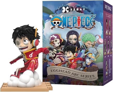 Mighty Jaxx XXRAY One Piece Egghead Arc Series Part 1 | Blind Box Collectible Figurines | One Pack - Contains a Random Figure