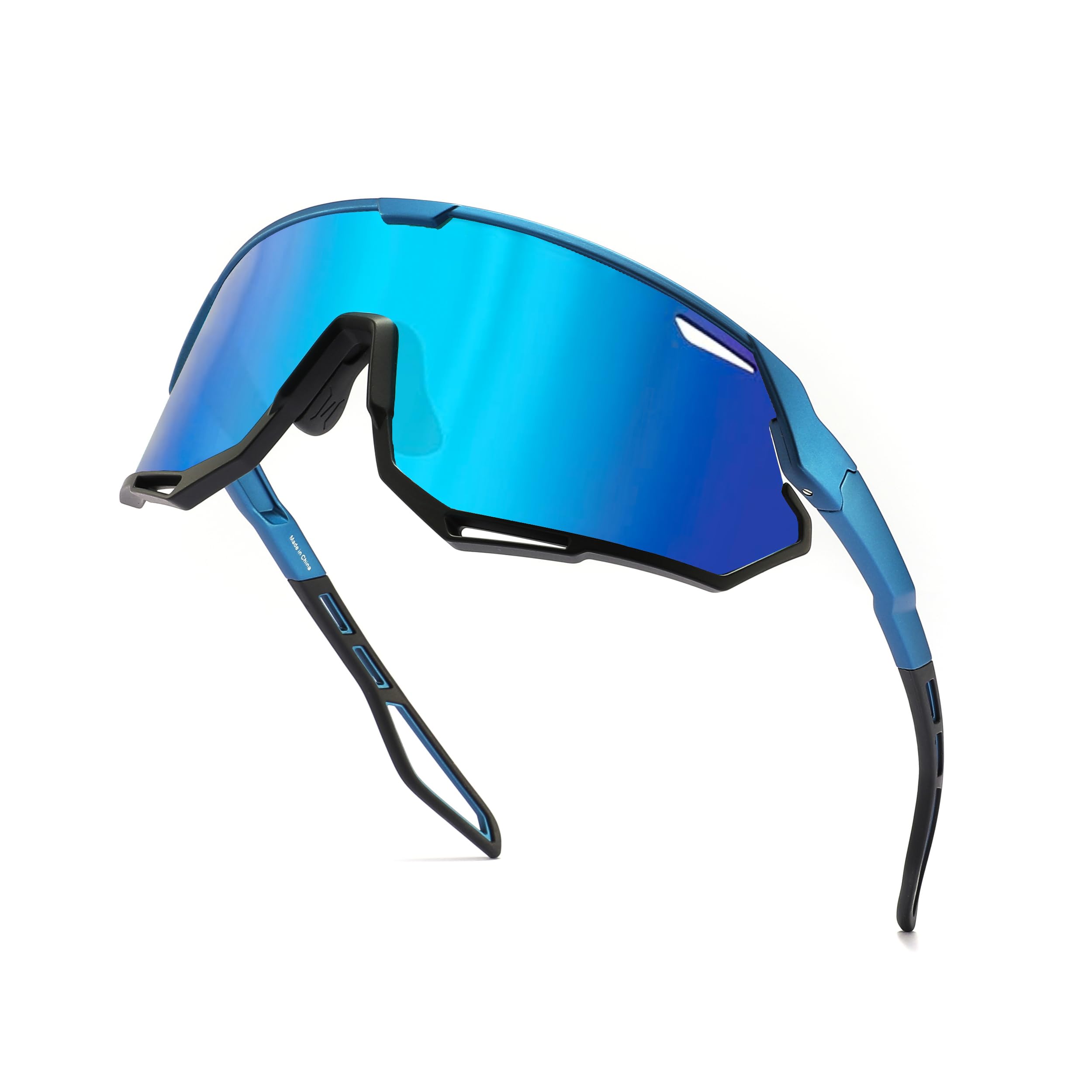 SINSPORT eyewear Occhiali sportivi Occhiali da sole Occhiali da ciclismo da uomo Donne con protezione UV400 per la guida in auto Corsa Ciclismo Pesca Occhiali da sole da golf