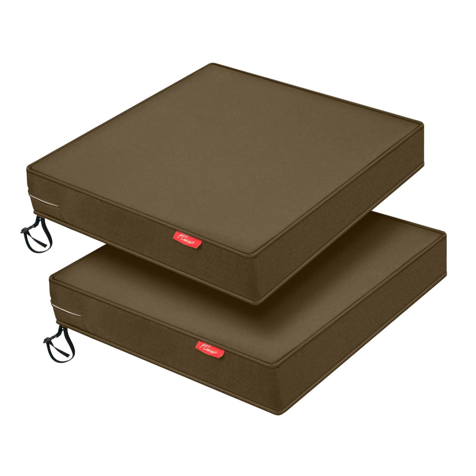 Pcinfuns Outdoor Chair Cushion 22 x 22 Inch Seat Cushions for Patio Furniture