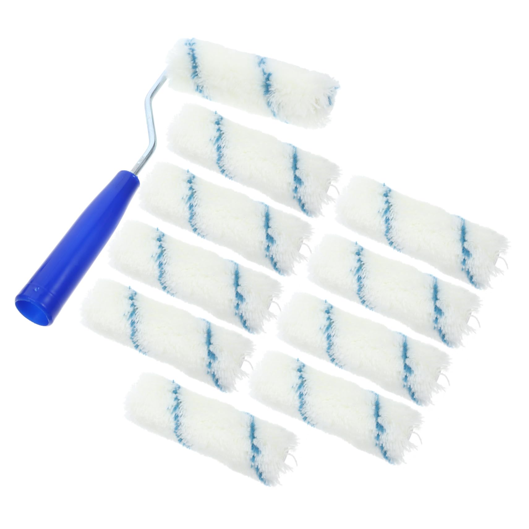 Operitacx 4 Sätze Walzenbürsten-Set malen Rollen Farbroller-Kit Wand Abdeckungen für Farbroller Lackwalzen Lackierungen Farbroller zum Streichen von Wänden Zubehör für Farbroller Plastik
