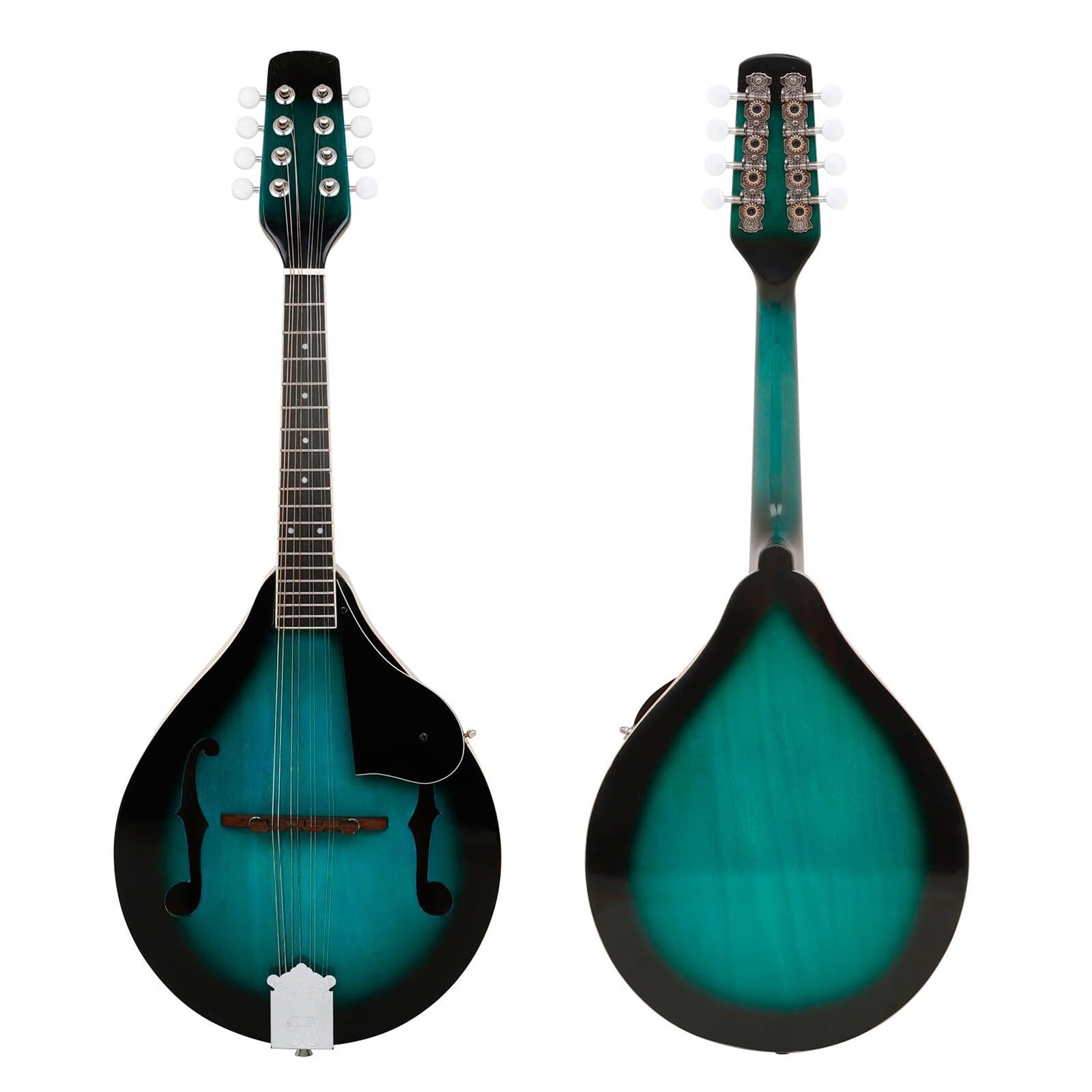 Instrumento Mandolina Instrumento De Mandolina Guitarra De Ocho Cuerdas Juego Verde Oscuro