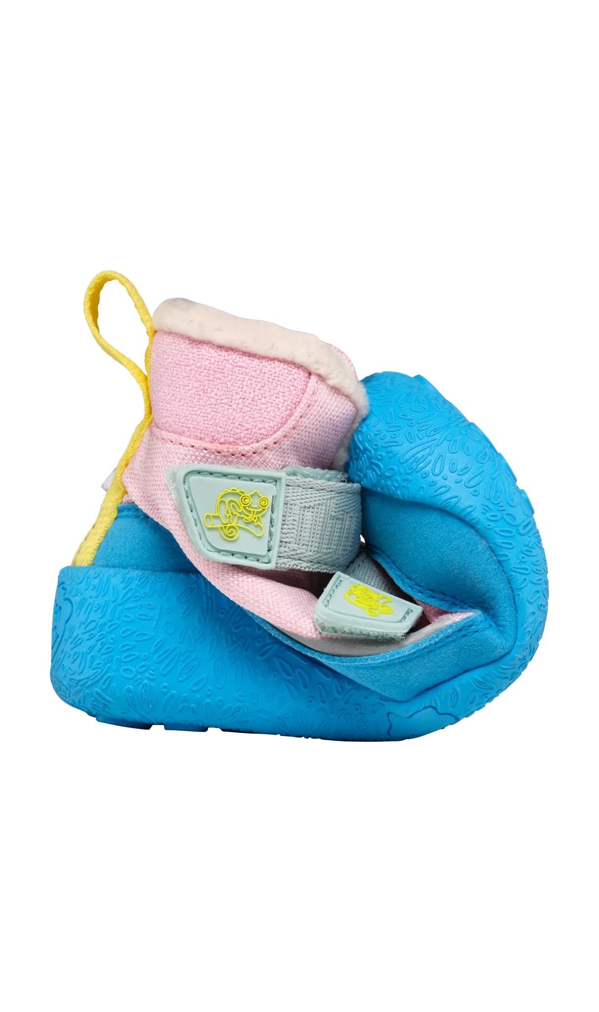 Affenzahn Lauflerner Winterstiefel Vegan Snuggy rutschfest, mit Klettverschluss, wasserdicht, warm gefüttert, leicht, Größe 19-25