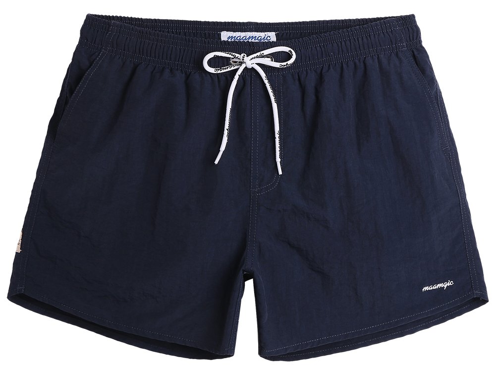 MaaMgic Mens Swim Trunks with Mesh Lining Quick Dry Mens Bathing Suit Shorts — view 15