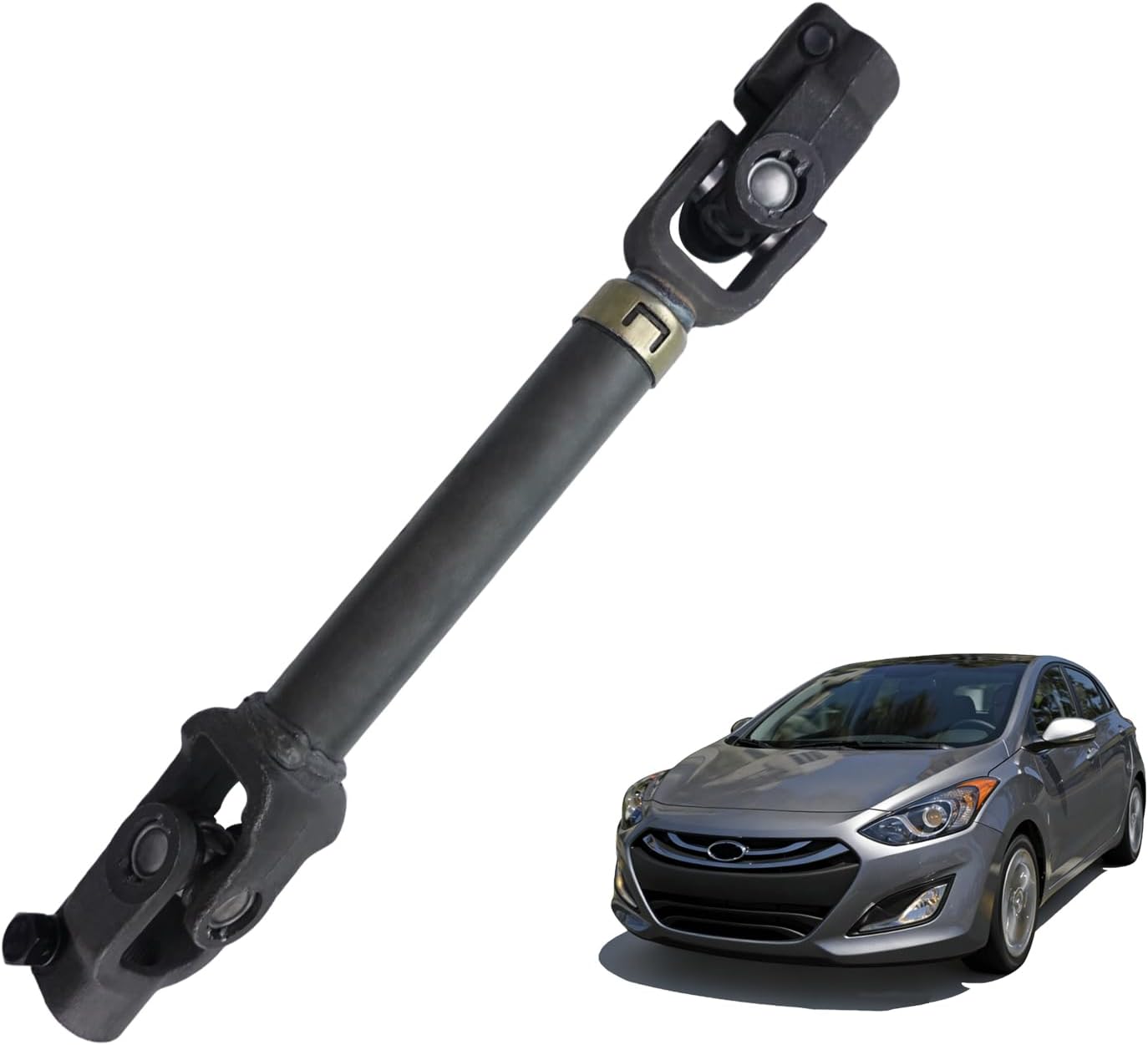 Steering Shaft, Front Intermediate Steering Shaft Compatible with 2013-2015 Hyundai Elantra GT 2014-2016 Kia Forte #56400-3X002