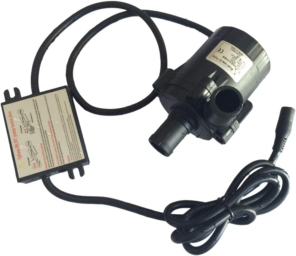 SHYSKYTECH Heavy DutyDC50B-24130S, 24VDC 86W 13m Lift 1800 LPH, Magnetic Driving Centrifugal Design, Eco-Friendly,Water Circulation/Pressurization/Cooling