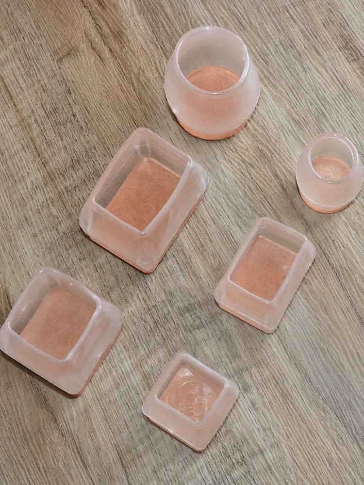 静音椅子脚套透明加厚防滑落桌椅脚垫桌脚Mute Chair Foot Cover Transparent