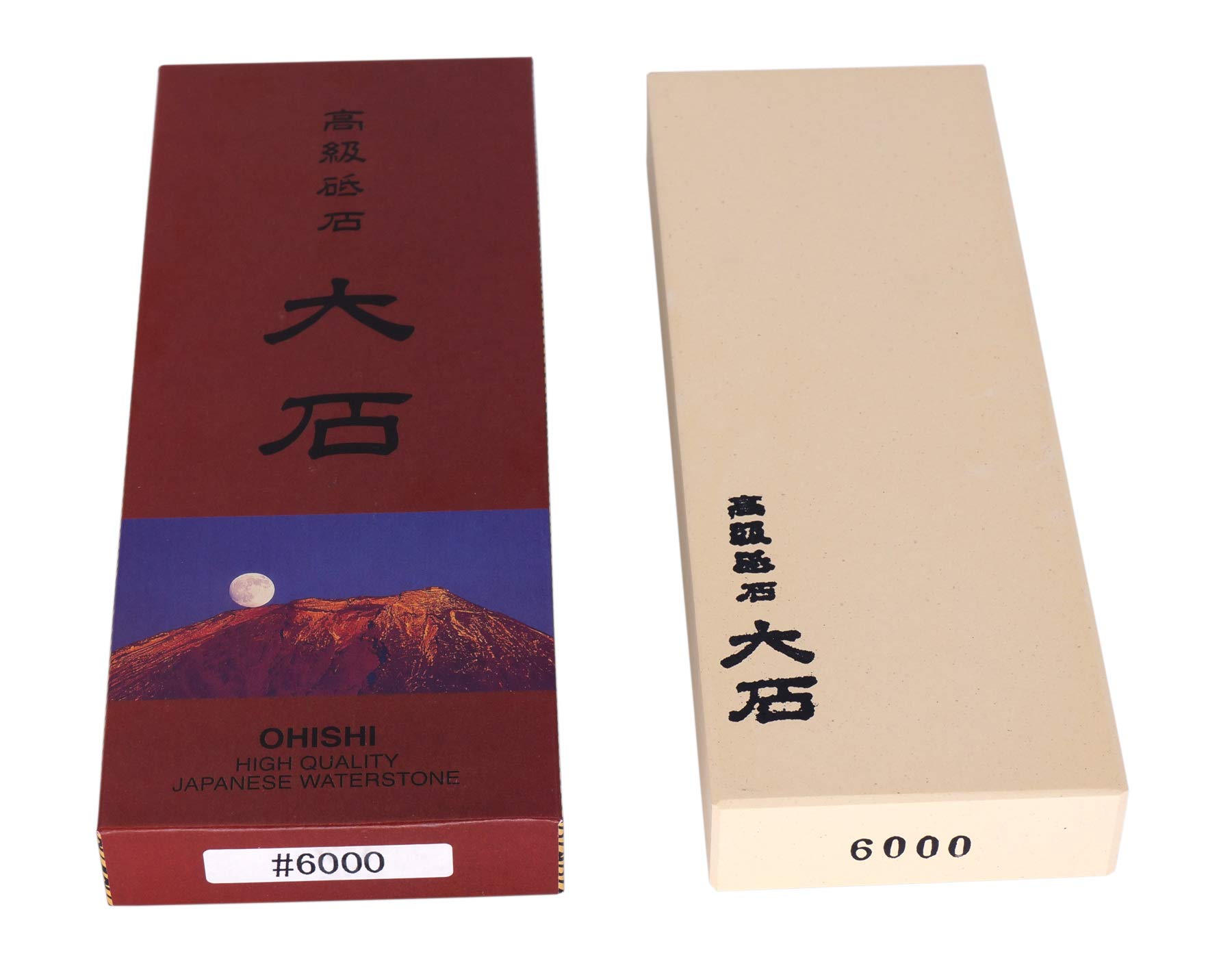 Magma J-TO6000 K6000 - Piedra de afilar japonesa (205 x 75 x 25 mm)