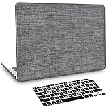 Belk Funda Dura Compatible con MacBook Air 13 Pulgadas 2021 2020 2019 2018 con Retina Display & Touch ID M1 A2337 A2179 A1932, Tela Rígido Carcasa Rígida Protector de Plástico y Cubierta de Teclado