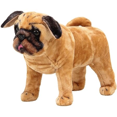 Amazon Co Jp アニマルスツール パグ 乗れる アニマル ぬいぐるみ プレゼント ギフト キッズ 子供 動物 イス いす 犬 座れる スツール チェア おもちゃ