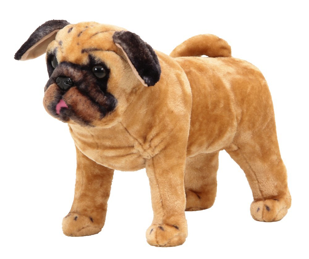 Amazon.co.jp: アニマルスツール パグ 乗れる アニマル ぬいぐるみ