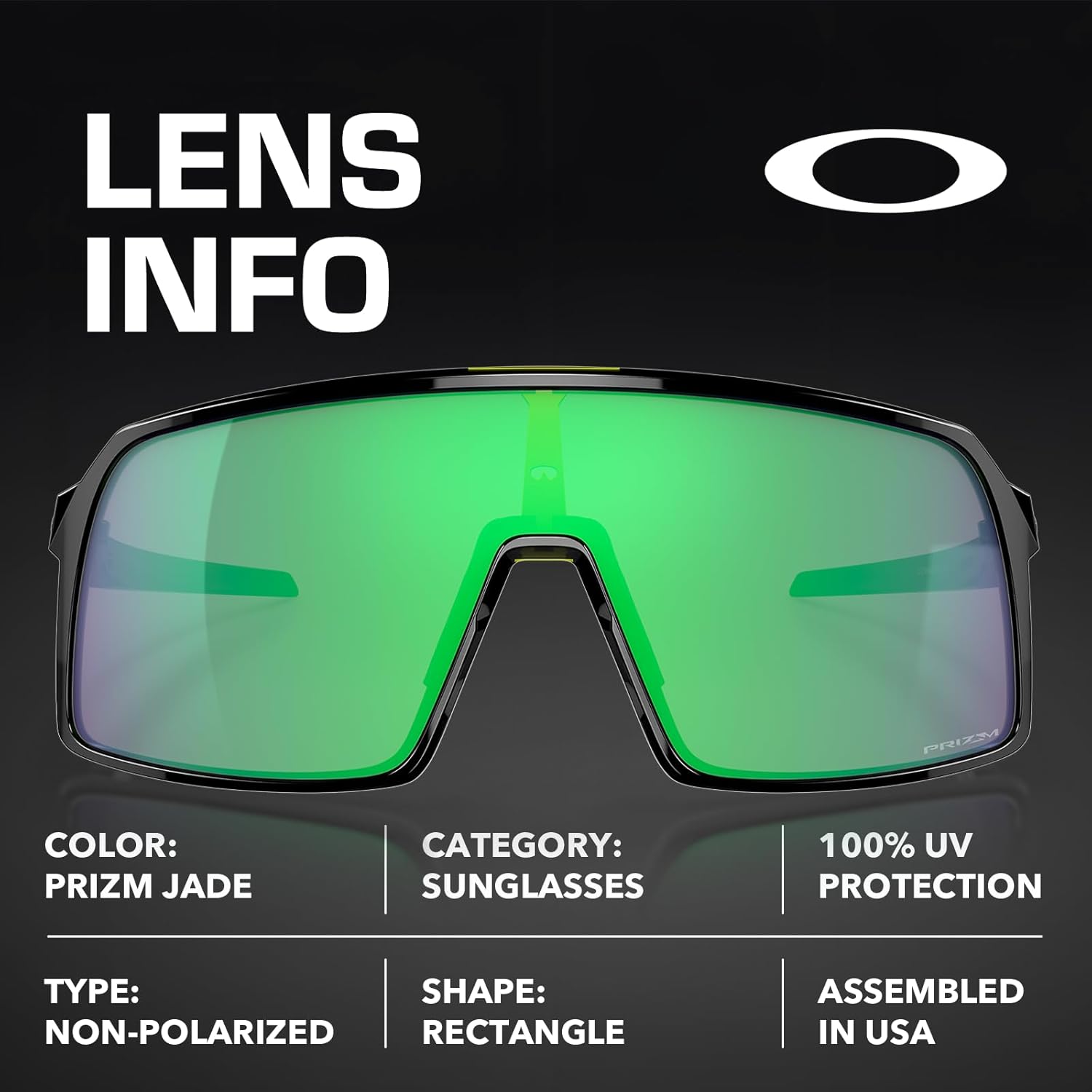 Oakley SUTRO OO9406 Rectangle Shape Sunglasses With Official Eyewear Kit