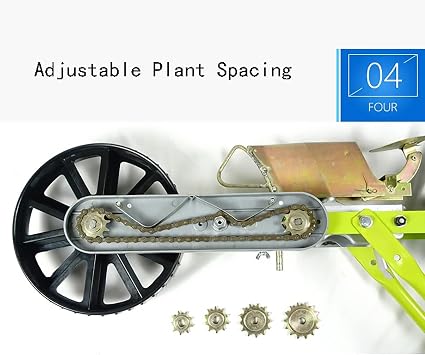 Vegetable Seeder Agricultural Precision Small Coriander Rape Flower Corn Seed Planter Hand-propelled Farm Tools 4-Row Onion Sower