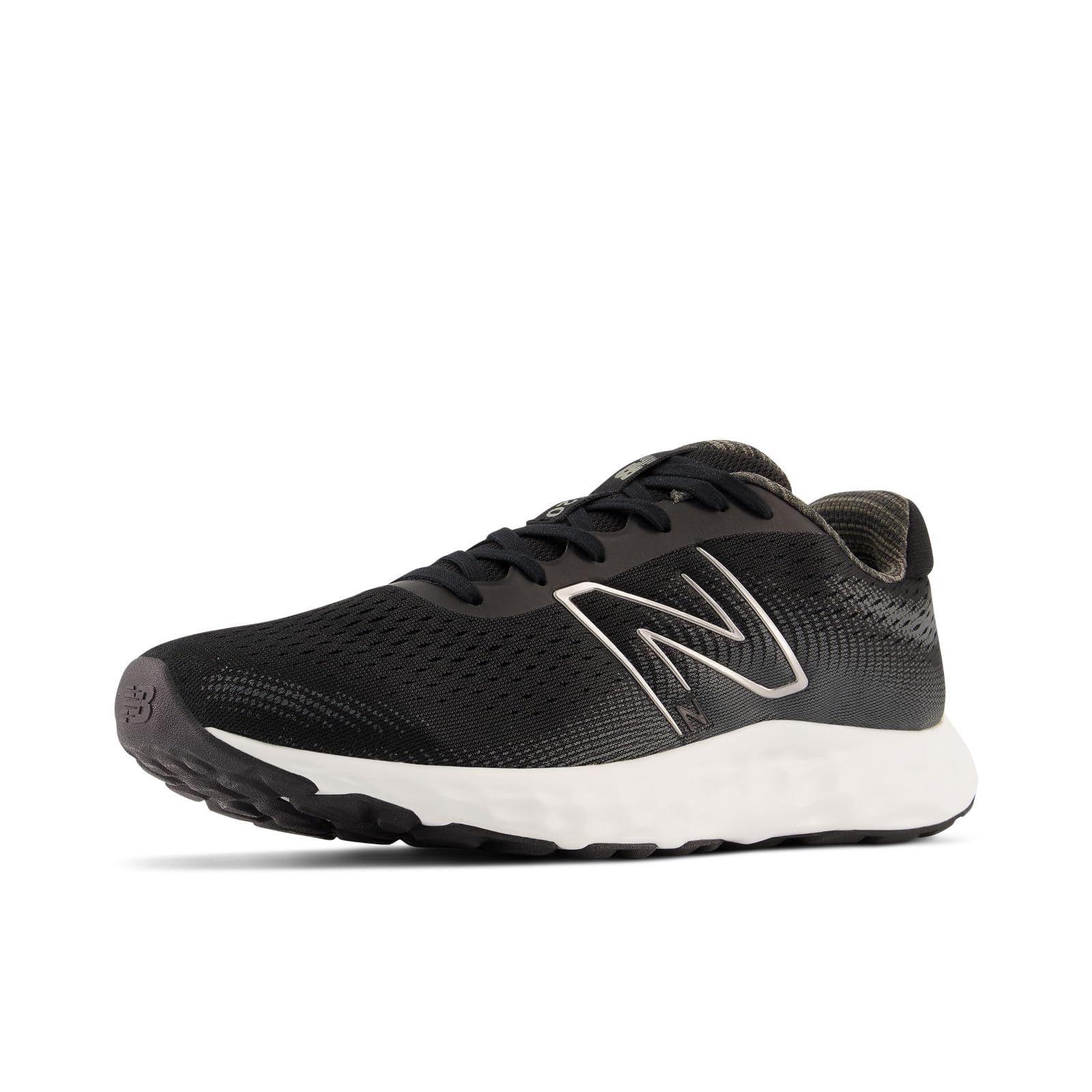 New Balance 520 V8 Mens Running Shoe 44 EU Black/White