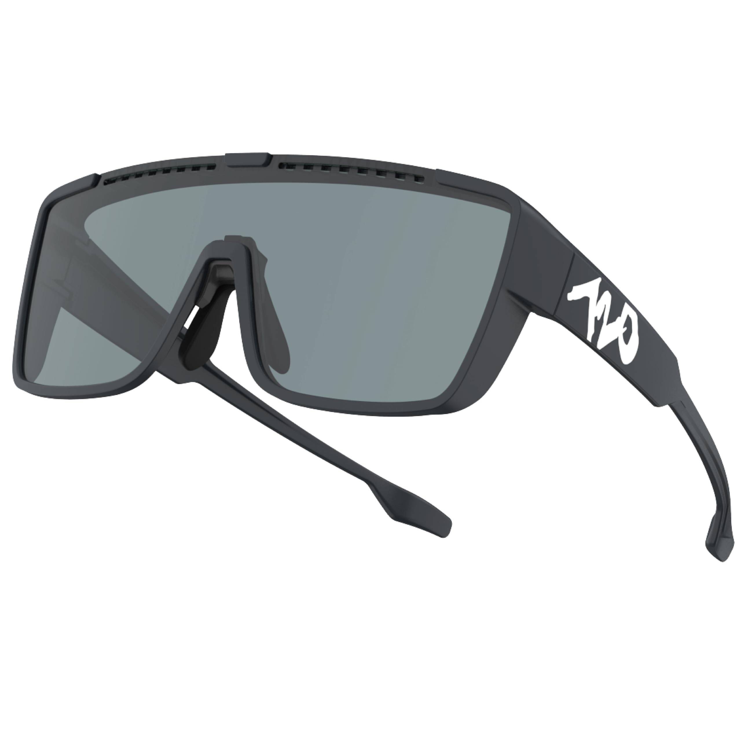 CoolGuard polaryzacyjne okulary przeciwsłoneczne 2 w 1, przełączanie między trybem standardowym i dopasowanym, dla mężczyzn i kobiet, ochrona UV400