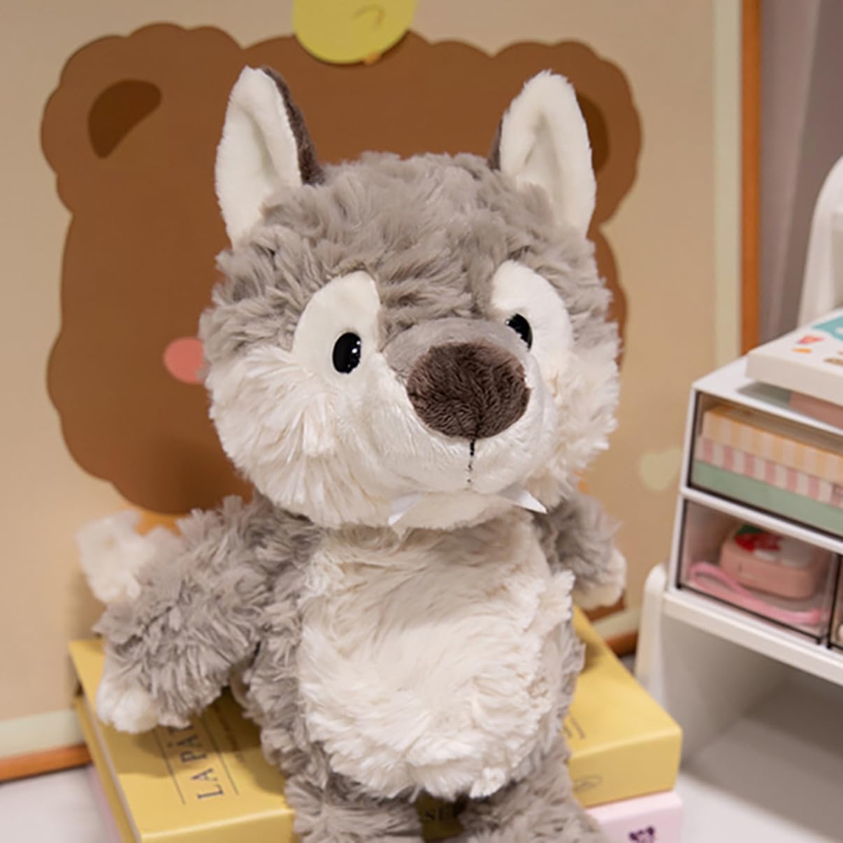 Amazon.co.jp: 狼 オオカミ ゴリラ チンパンジー クッション ふわふわ