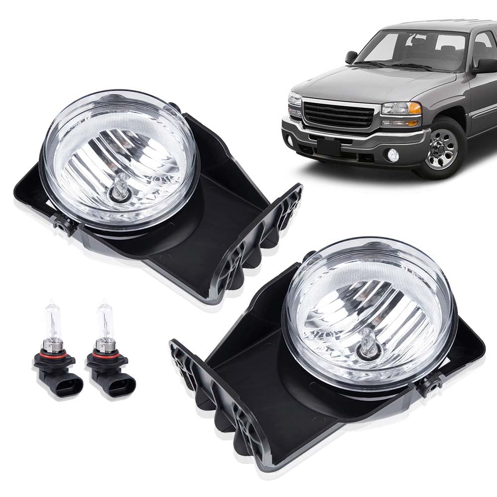 Par De Luces Antiniebla Para Parachoques – GMC Sierra 1500/2500/3500 (2003-2006) – Halógenas