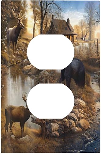 Miniatura 36 de París Torre Eiffel Arco de Triunfo Paisaje de la Ciudad Europea Rosa 1 Gang Interruptor de Luz Cubierta de Interruptor de Toma Dúplex Placa de pared