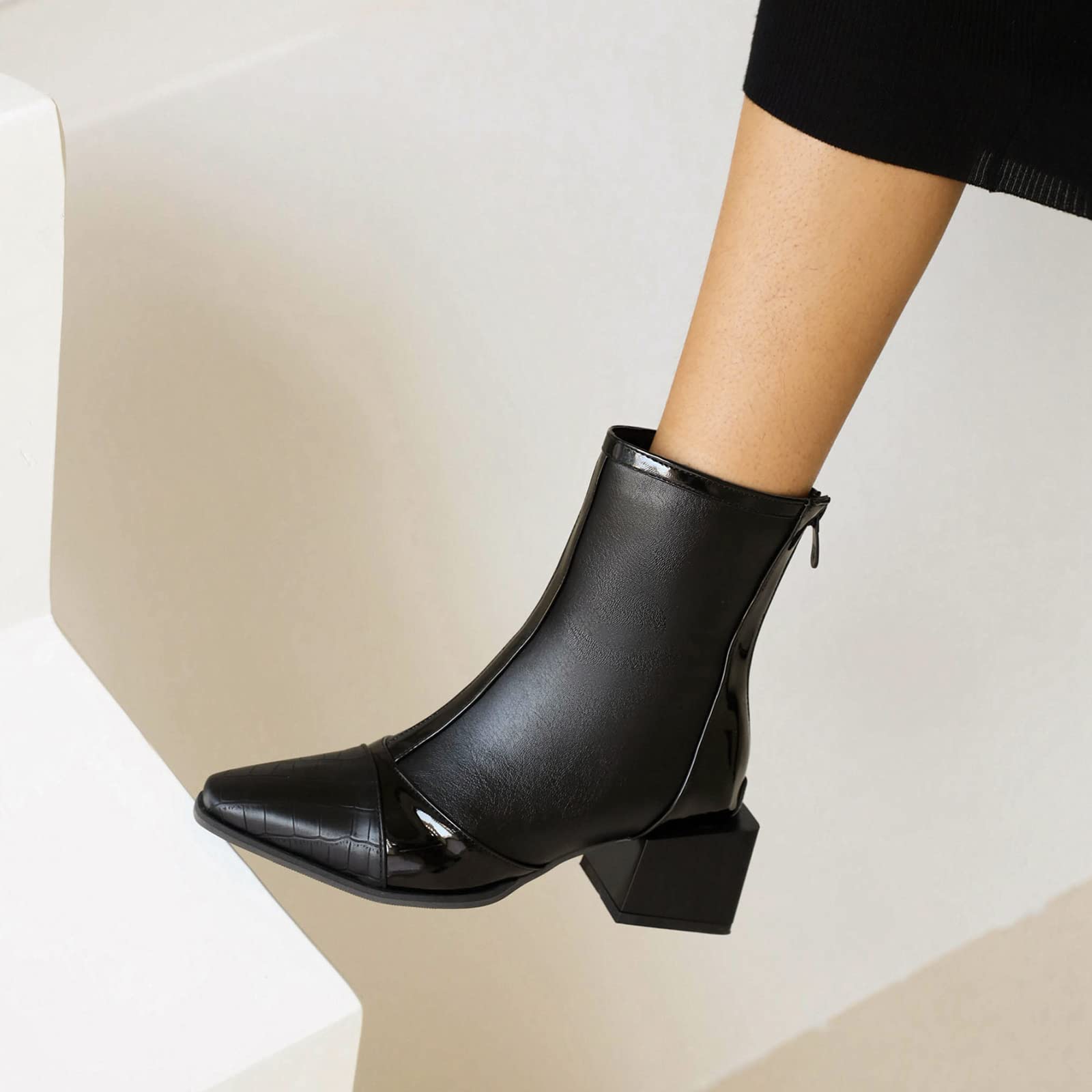 Stivaletto da donna con zip posteriore
