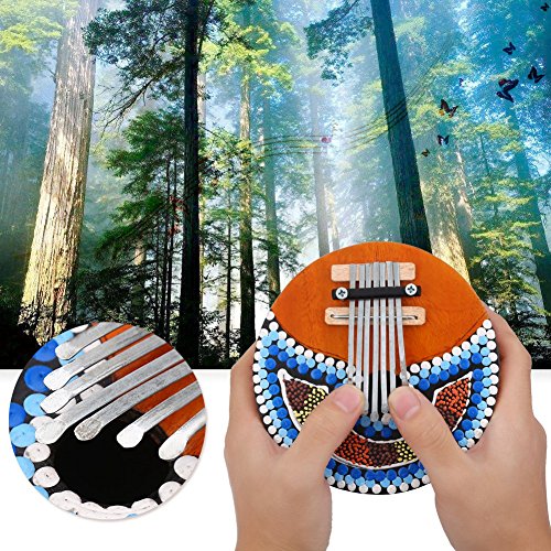 Pouce Piano, 7 Clé Portable Pouce Doigt Piano Instrument de Musique pour Enfants Adulte - Les Beatles, Paul McCartney, John Lennon, RIngo Starr, George Harrison Pouce Piano, 7 Clé Portable Pouce Doigt Piano Instrument de Musique pour Enfants Adulte – Image 4