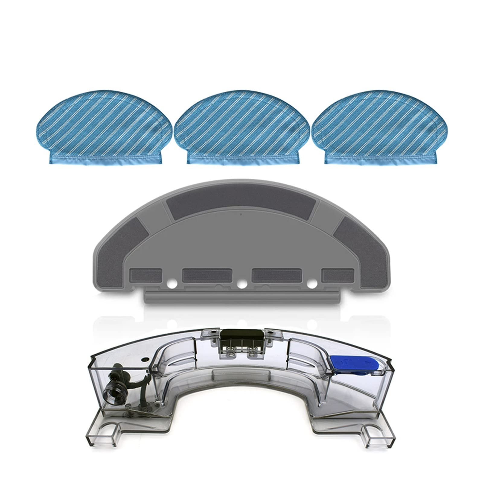AYBAL Piastra Serbatoio Acqua Mop Compatibile Con Ecovacs Deebot 950, T5, N8, Ozmo Pro - Ricambio Vassoio Lavaggio Per Robot Aspirapolvere - 4