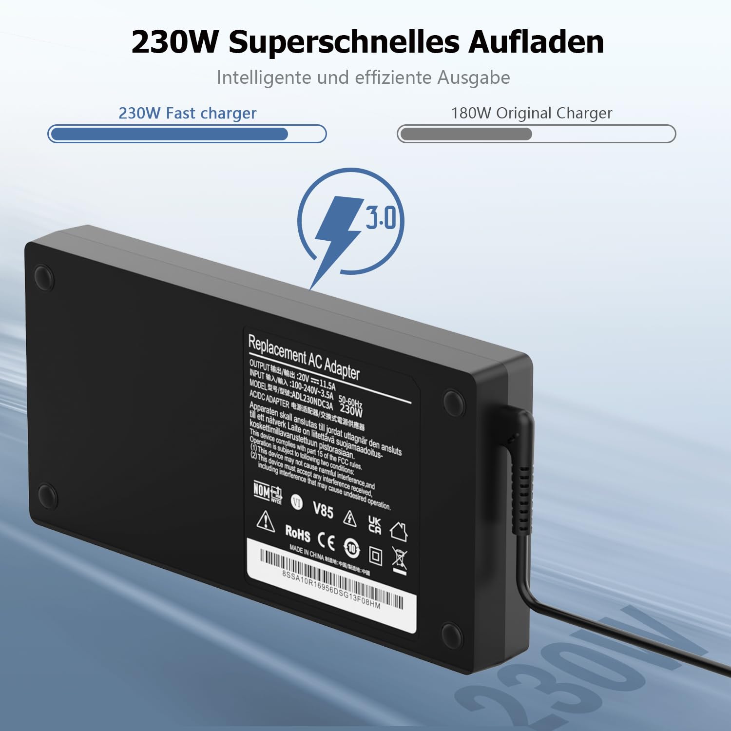 Caricatore 230W 20V 11.5A Alimentatore Per Lenovo Legion 5 7 Caricatterie