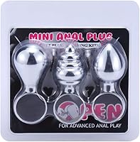 Vista 3 de Anillo anal de metal para adultos, anillo de agarre suave para el punto G, estimulador de vagina, entrenamiento, empuje, orgasmo, masturbador