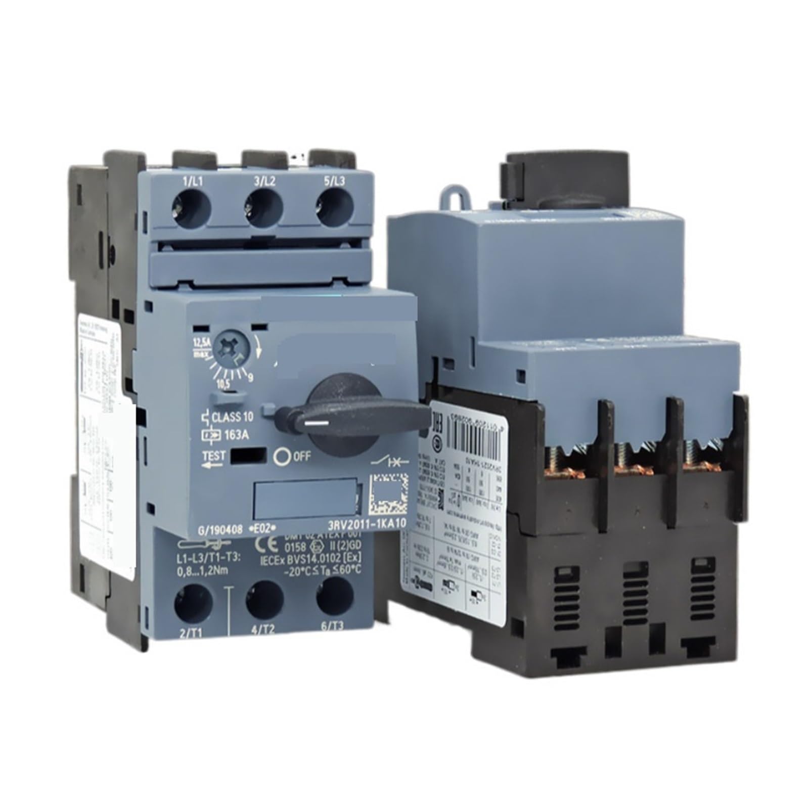 Disjoncteur de protection moteur 3RV2011-1JA10 à déclenchement magnétothermique ultra-précis