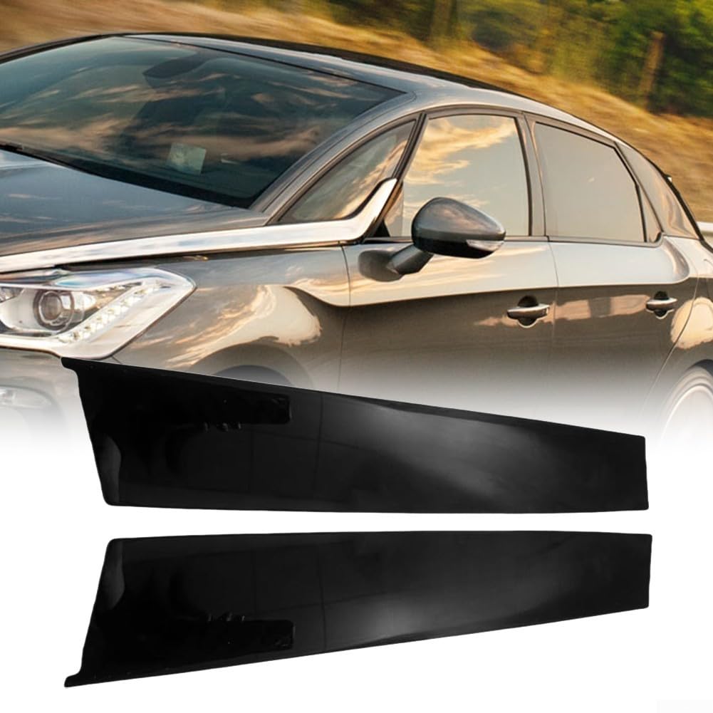 Garniture de cadre de porte pour 2013 2017 pour DS5, OEM 98034561XK et 96874014XK, matériau ABS fiable (droite)