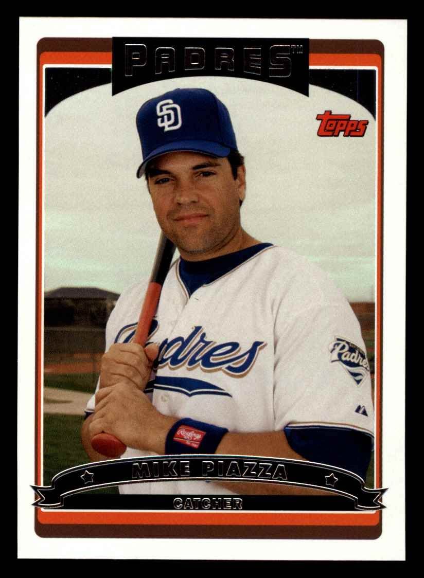 Amazon.com: 2006 Topps #585 Mike Piazza San Diego Padres (Baseball