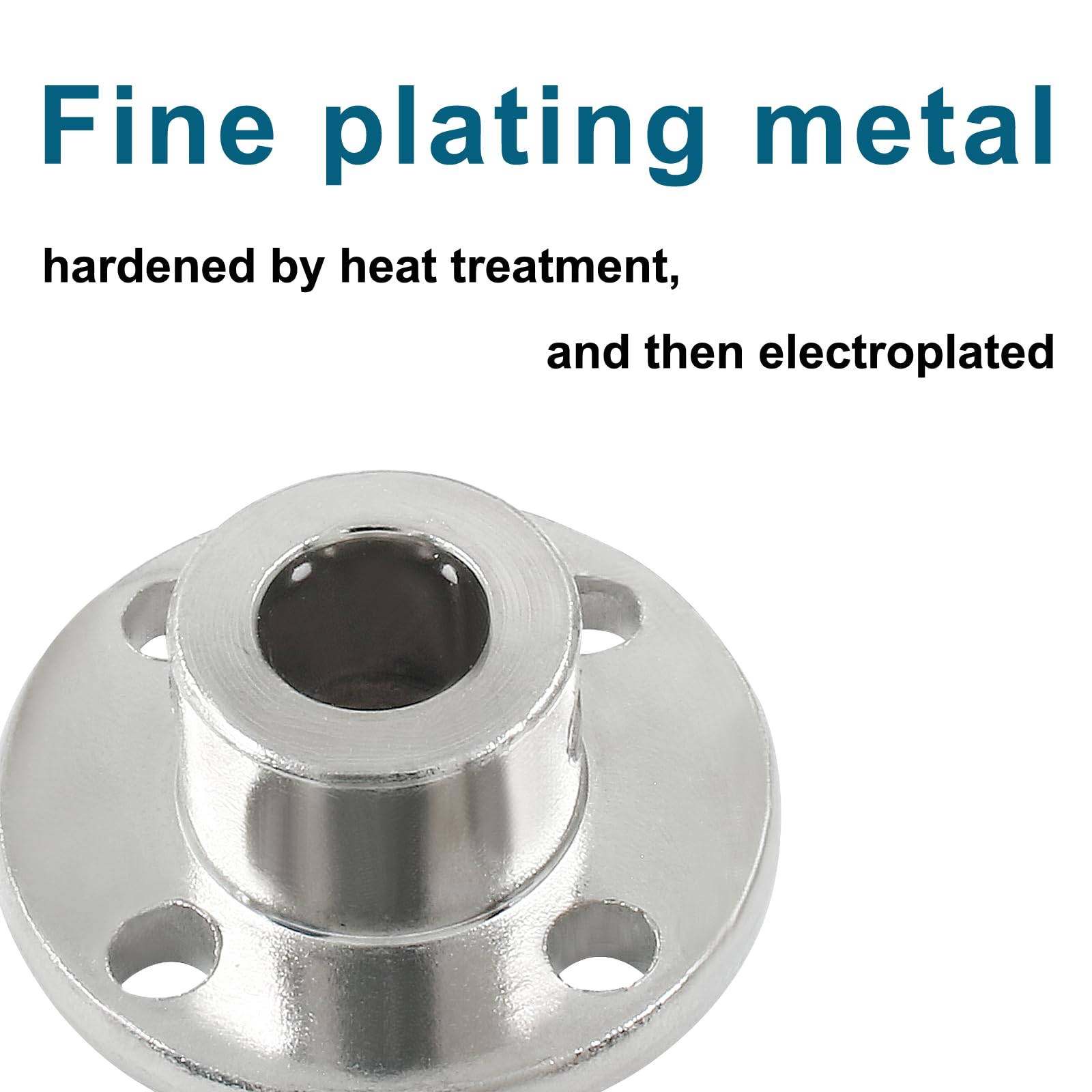 Metal Flange Couplings - 4 Pack -4 Metal Flange Couplings - 4 Pack -4