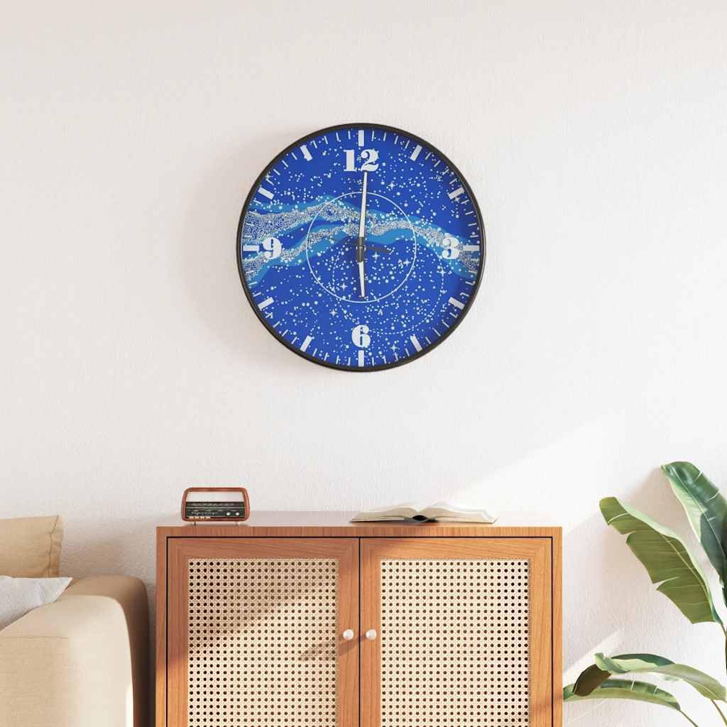 Orologio da parete Luminoso Blu 30 cm