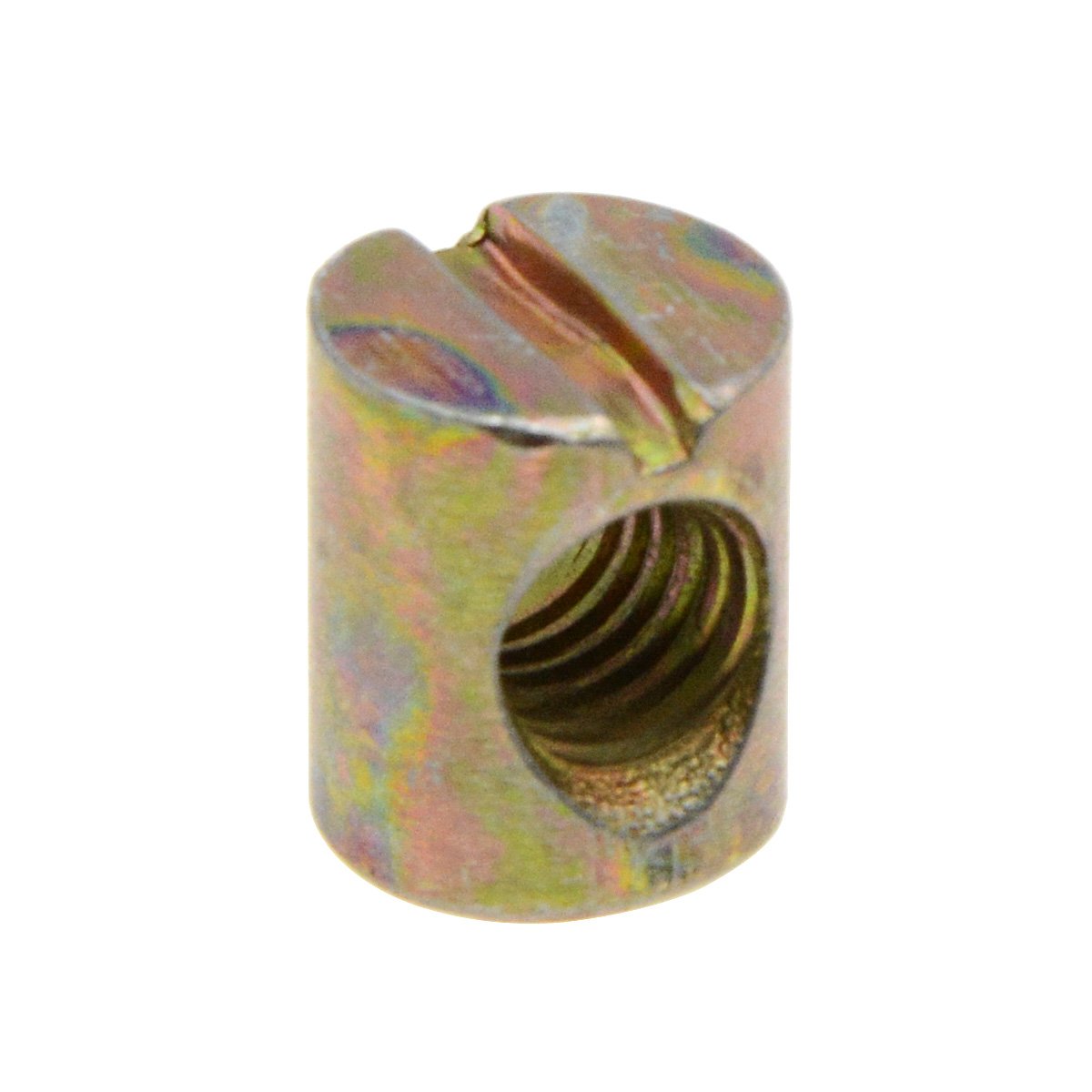 M6 X 17mm Barrel Nut Barrel Nut For Beds Slotted Nuts Crib Cross Dowels Hardware The Zinc Alloy 20 Pcs M8 Barrel Nut - View #5