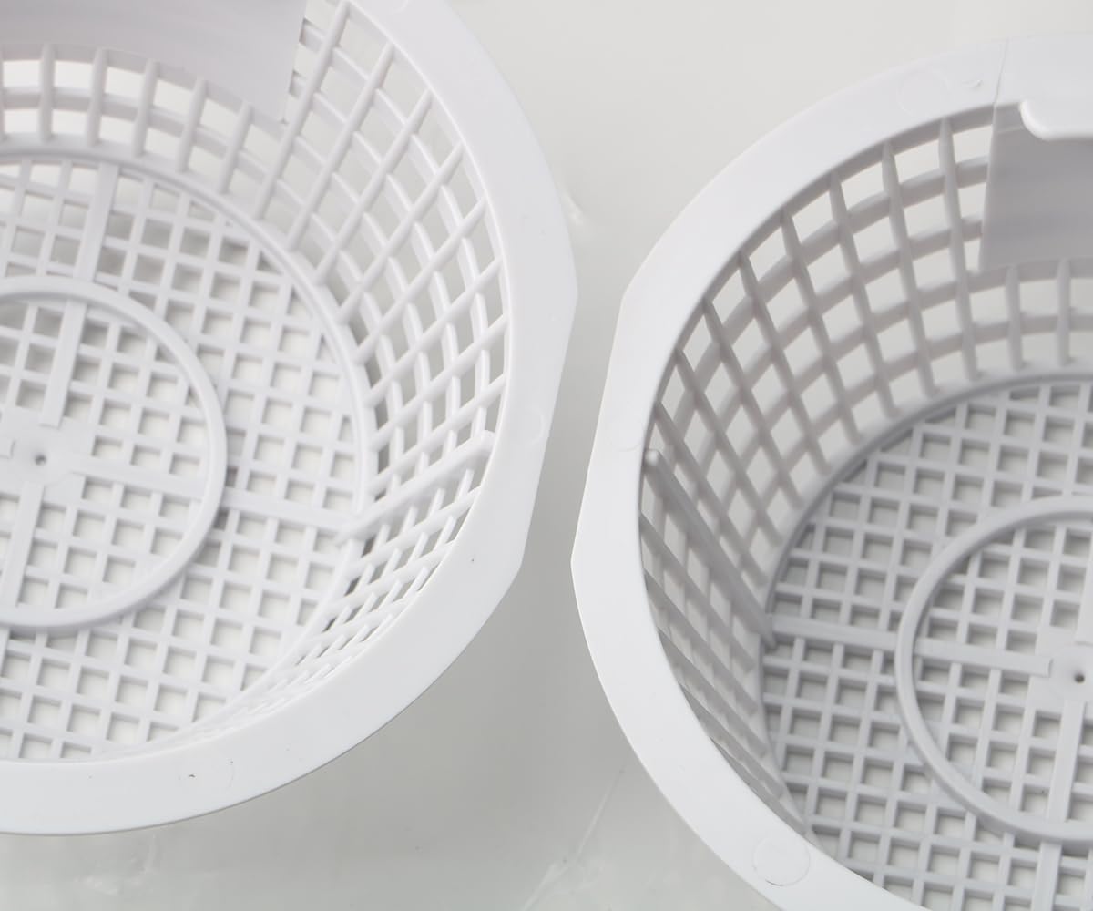 2-Pack Pool Skimmer Baskets – Fits Swimline Hydrotools 8928, Olympic ACM88 & More