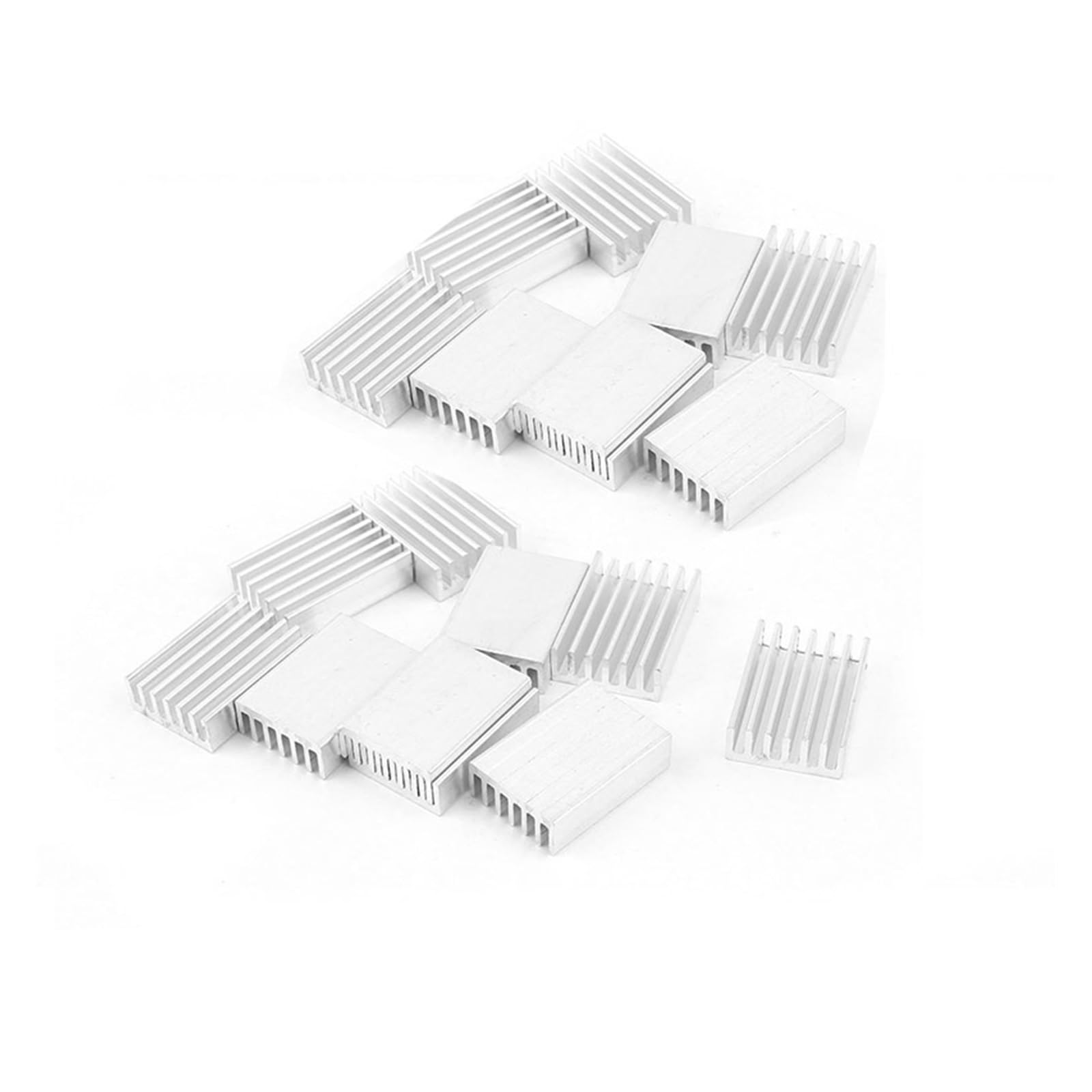 Dissipateur de chaleur en aluminium 20mm pour carte mère et chipset, lot de 5 pièces
