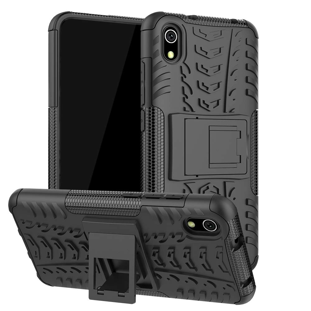 HAOTIAN Cover per Xiaomi Redmi 9AT / Redmi 9A Coque, Custodia in TPU Gradient Color Case Cover, [Angoli rinforzati] Custodia protettiva trasparente antiurto morbida TPU Silicone Bumper (Blu/Rosa