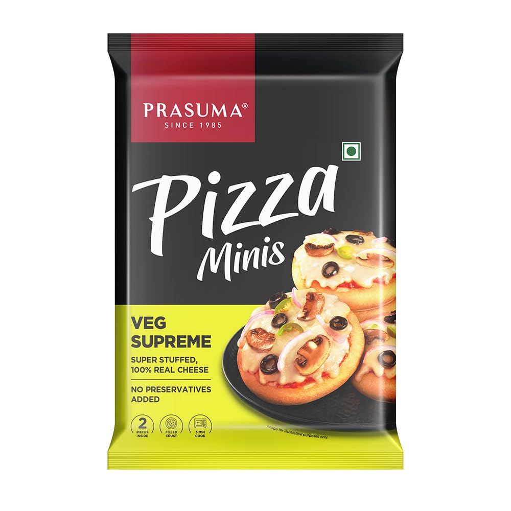 Prasuma Pizza Minis Veg Supreme 180g Desertcart INDIA