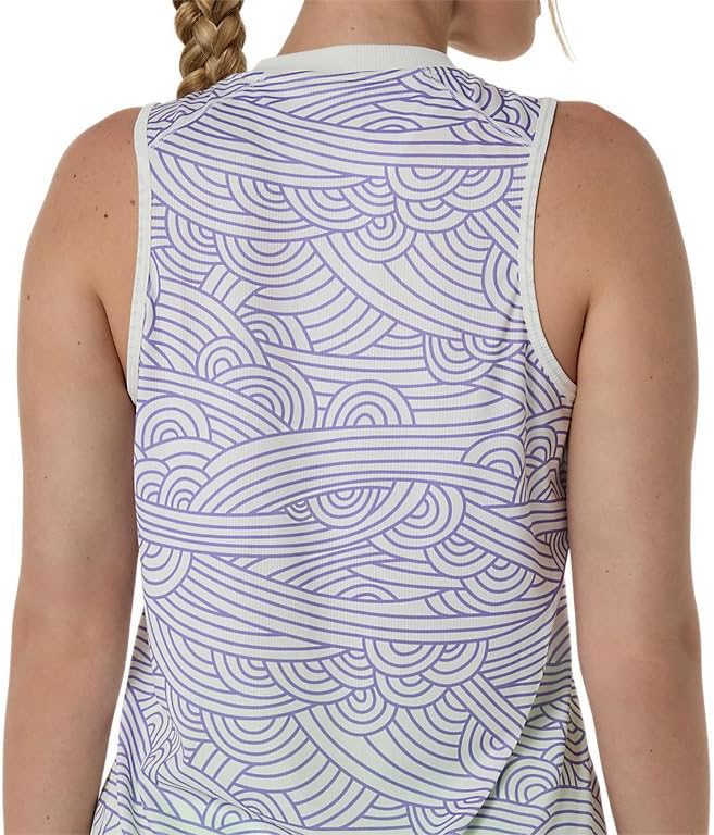 ASICS Women's Padel Court All Over Print Tank Padel Apparel