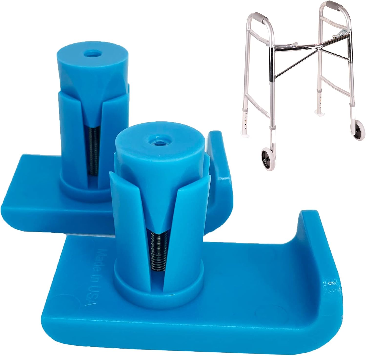 USA Made! Ski Glides, Walker Accessories, Walker Glides, Universal Fit for Medical Walker, Adult Walker, and Walkers for Seniors. Replace - Tennis Balls for Walkers - with - Walker Ski Glides! : Health & Household