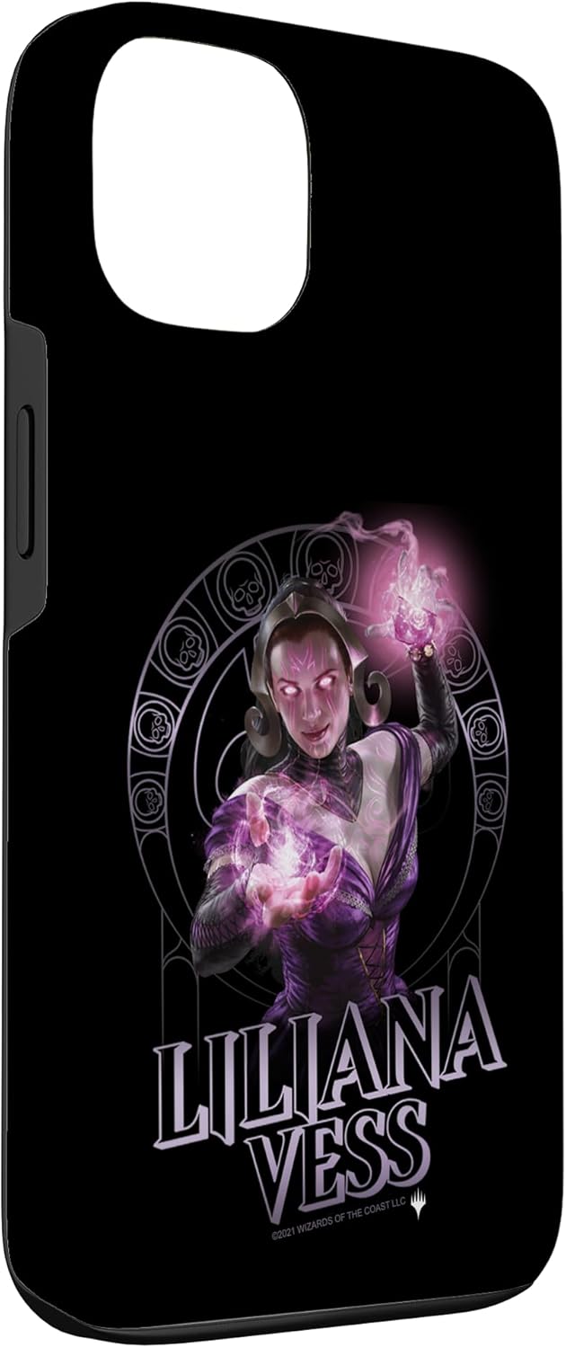 iPhone 13 Magic: The Gathering Liliana Vess Glowing Eyes Case